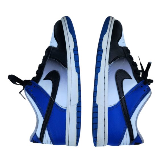 Nike Dunk Low Game Royal White Black GS HJ9209-400 Size 5.5Y - Picture 8 of 10